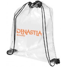 Mochila Saco Transparente com Gravação